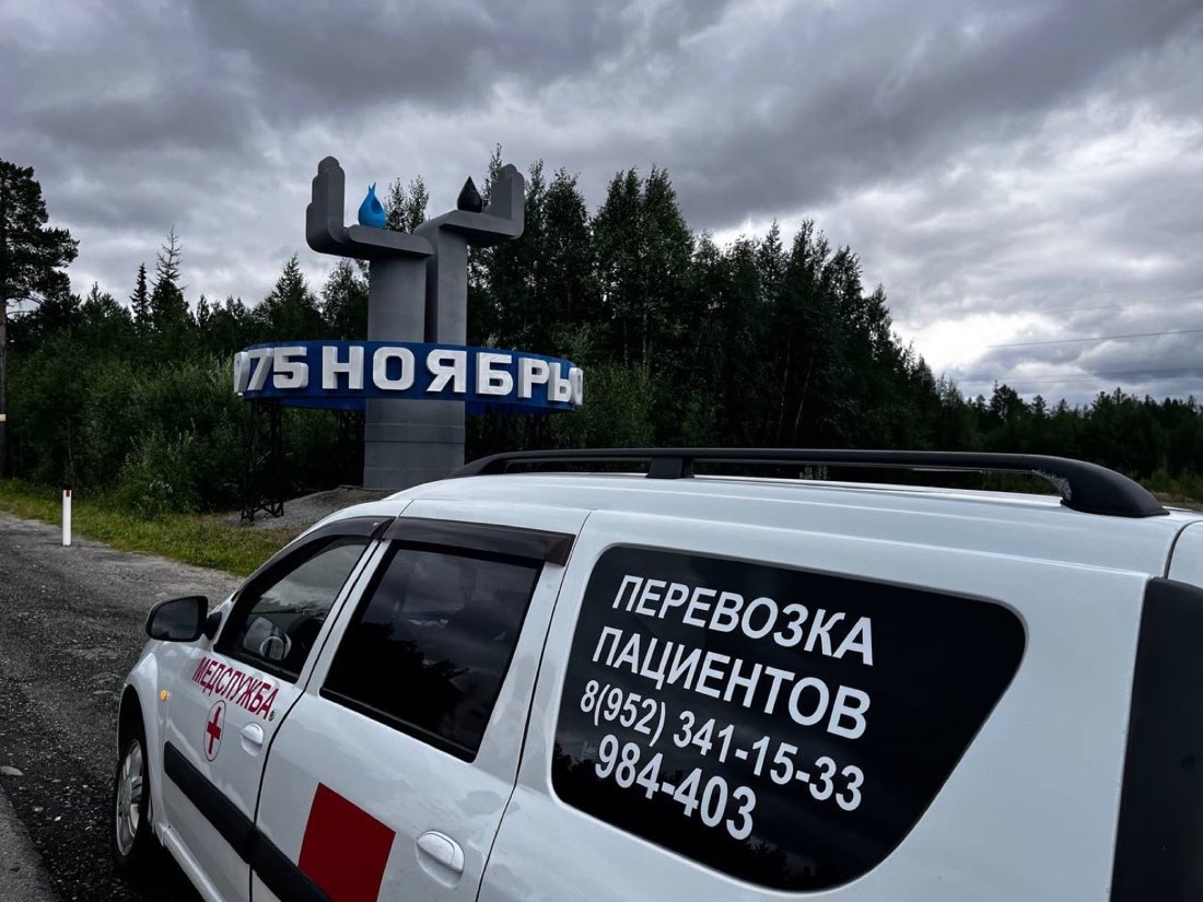 Просторный автомобиль для перевозки лежачих больных
